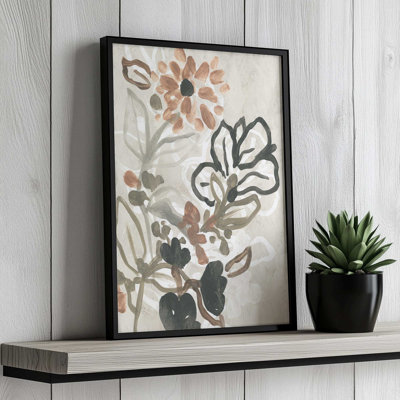 Vellum Blossom I by June Erica Vess Art Print