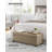Fabric Upholstered Storage Bench-1208816253