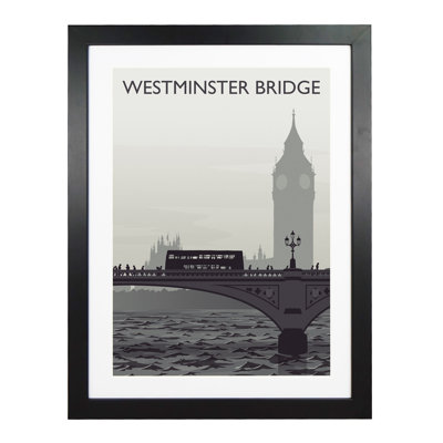 Westminster Bridge Portrait - Print