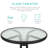 Aeronwy 2 - Person Patio Dining Set with Round Table-184196227