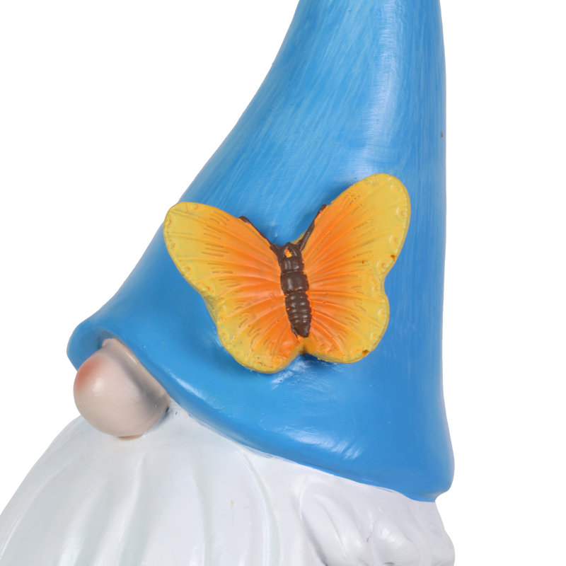 Colorful Resin Gnome with LED Rainbow and Timer