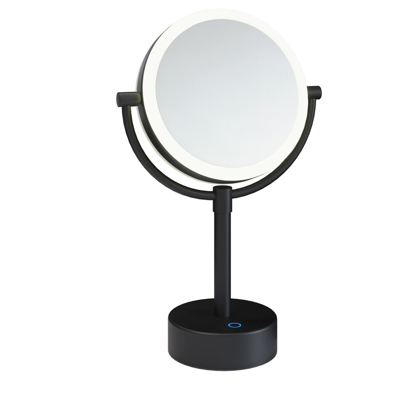 Floor Mirror, Matte Black