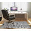 Light Zebra Low Pile Carpet Straight Rectangular Chair Mat-85671878-86925432