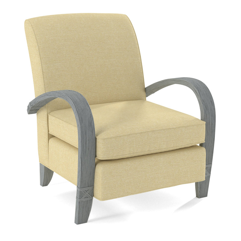 Vero Armchair, Stone Crypton Performance; 0884-83, Nickel