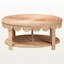 Table basse en rotin naturel Arta