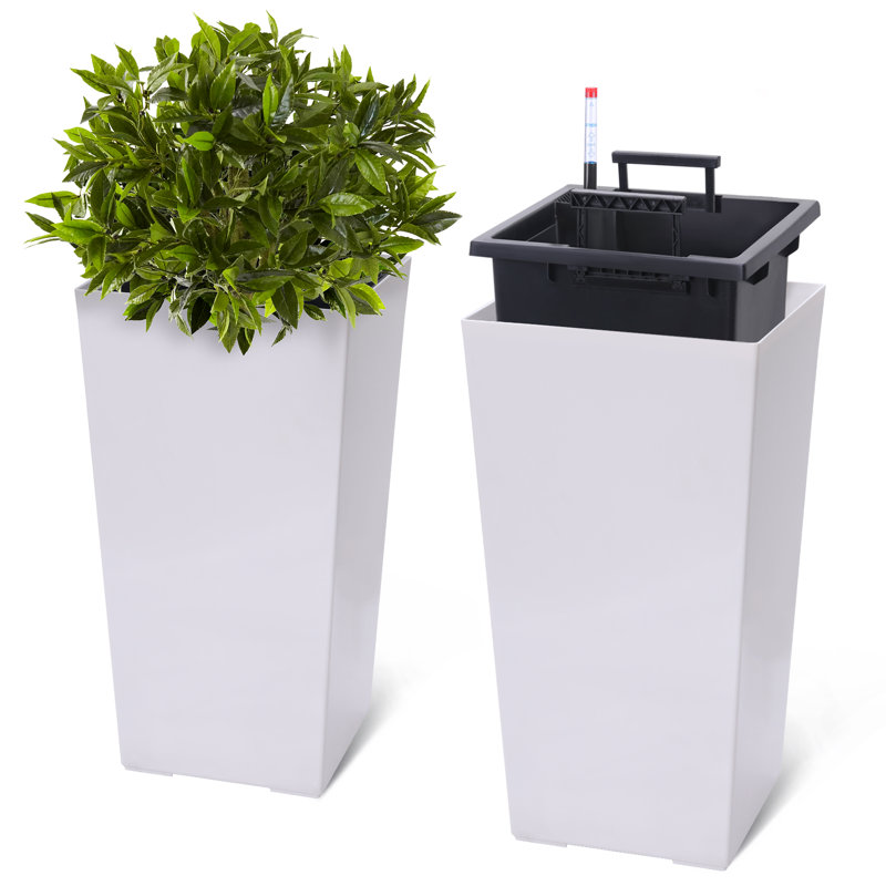 Ensemble de 2 pots à fleurs 22,5 po de hauteur