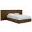 Ellison Fluted Solid Wood Bed Walnut-1250638391-1250658724