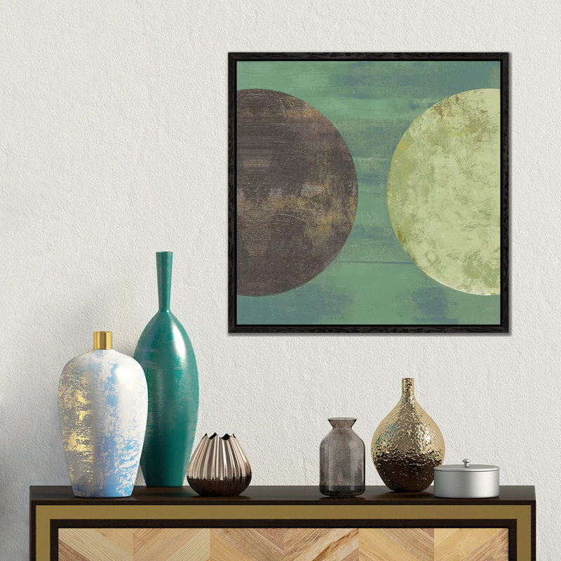 Odeon I by Tom Reeves - Gallery-Wrapped Canvas Giclée on Canvas, 45.72 cm H x 45.72 cm W, Black Framed