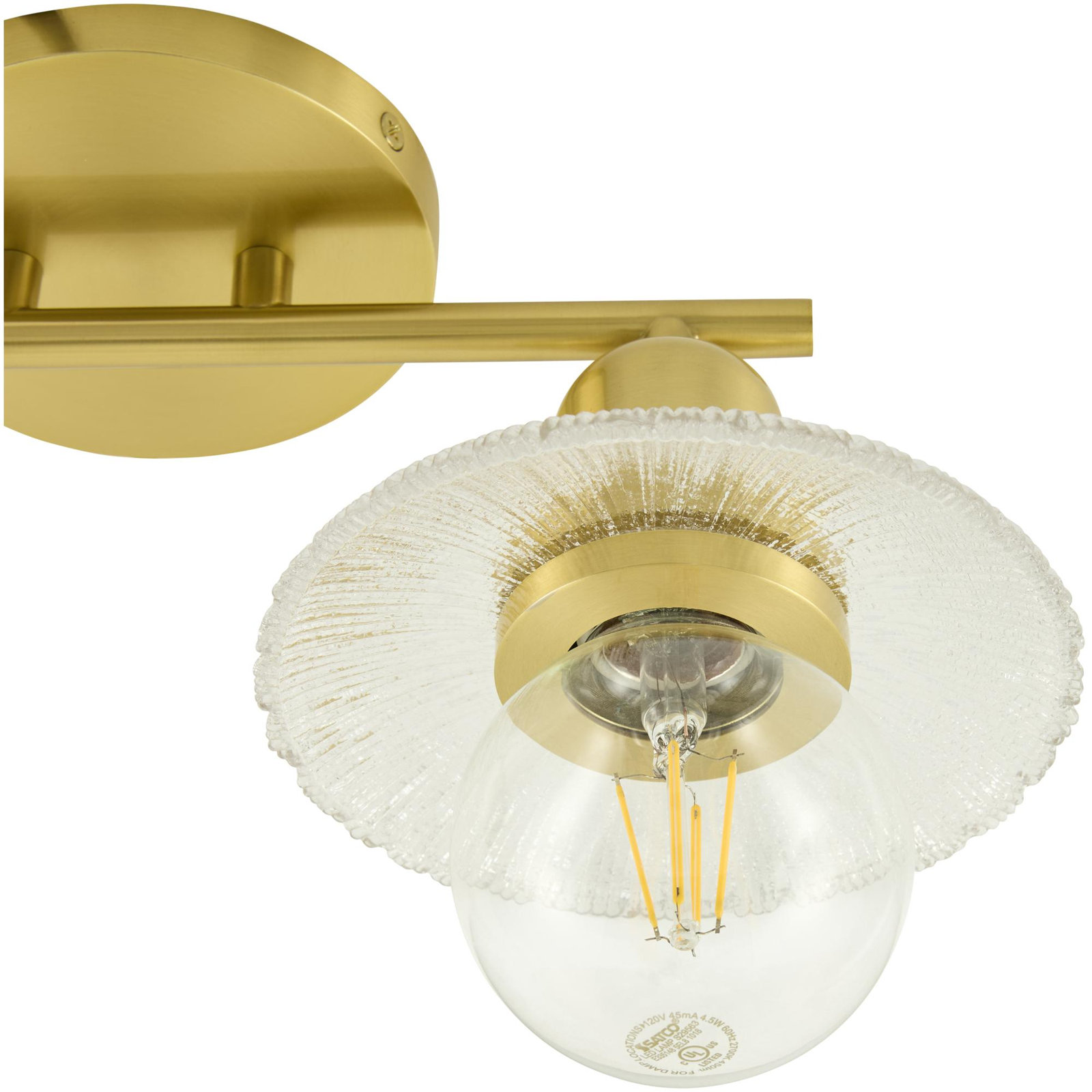 Westmere Wall Sconce, 6" H x 14.25" W x 7.25" D, 2 Lights