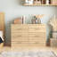 Commode double 6 tiroirs Onna