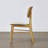 Solid Wood Dining Chair with Upholstered Seat-117435492