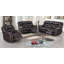 Fauteuil inclinable électrique inférieur en faux cuir de 23 po de largeur-139425031