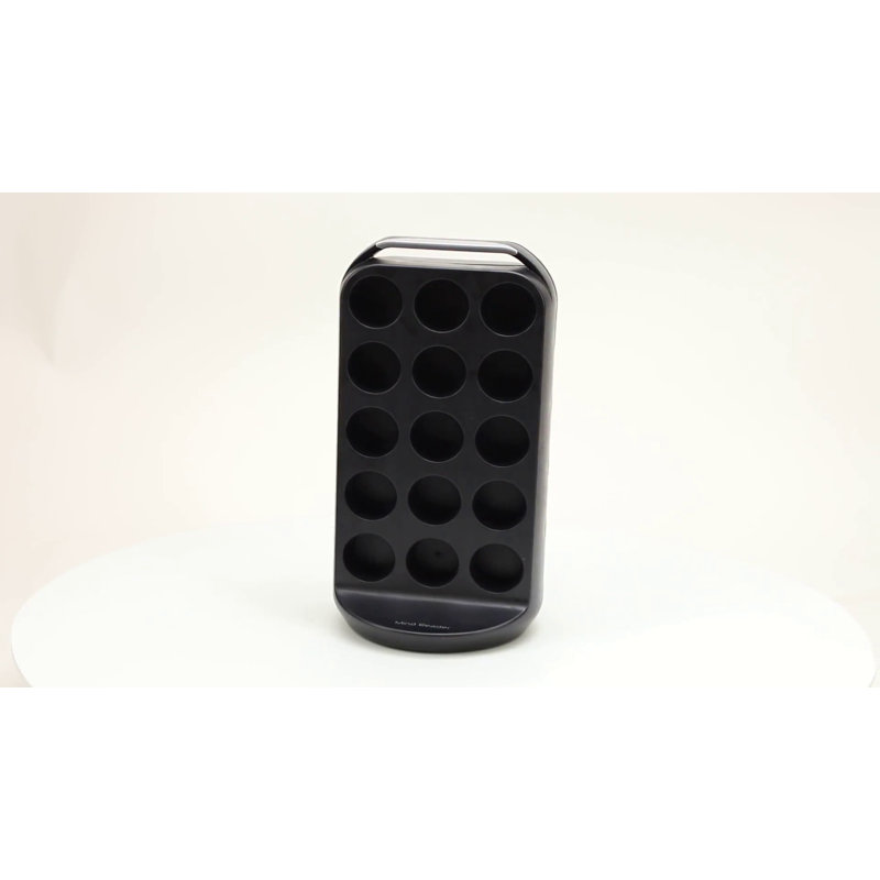 Black High Impact Polystyrene Coffee Pod Holder for 30 Capsules