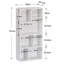 Hidajeta 79cm H x 24cm W Standard Bookcase-1555727315-1591344362