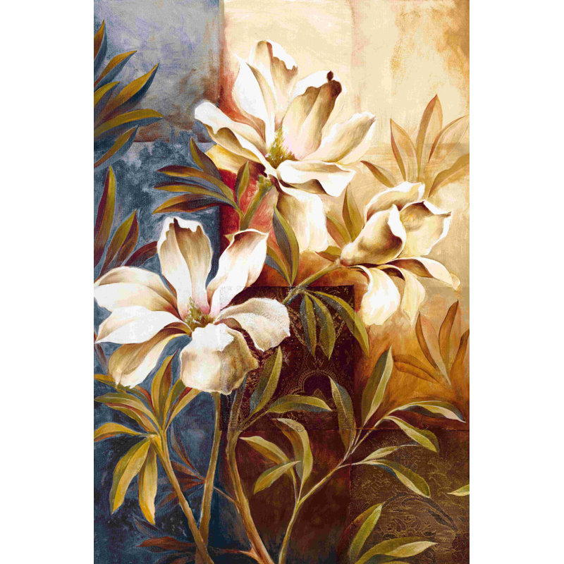 Wild Magnolias - impression sur toile tendue, H 18 po x l 12 po
