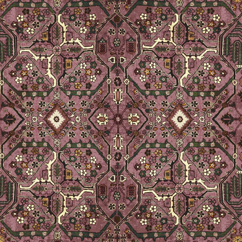 Mey Meh 9.84' L x 70.87" W Wallpaper Roll, Blush
