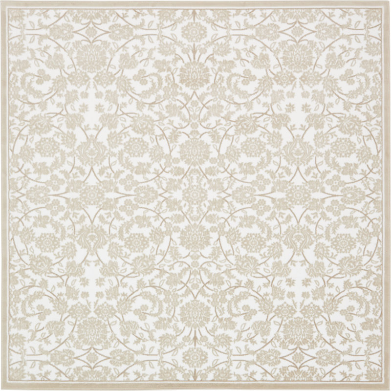 Tapis oriental analogique Analise, Carré 8 pi