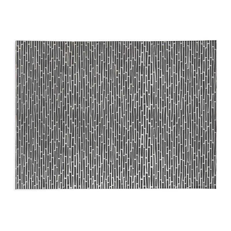 Tapis de jeu pour enfants, Rectangle 48 po x 72 po, Ivoire/gris anthracite
