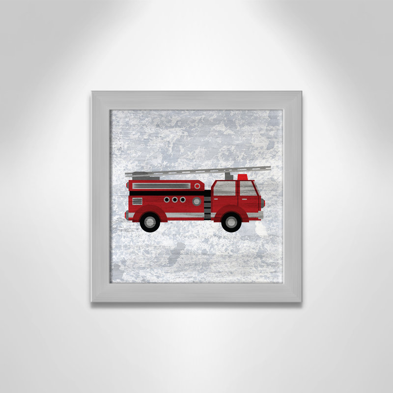 Rouge 1 impression sur papier, H 12 po x l 12 po x P 0,6 po, Encadré plat argent