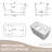 49'' Acrylic Freestanding Soaking Bathtub-110900470