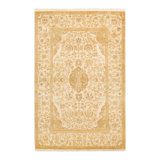 Classic One-of-a-Kind 4' 1" X 6' 2" Hand Knotted Area Rug