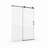 56" - 60" W X 76" H Single Sliding Shower Door, Frameless Bathroom Sliding Door With 1/4" (6Mm) Tempered Glass For Walk-In Shower-123404426