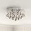 Darcy Crystal LED Flush Mount