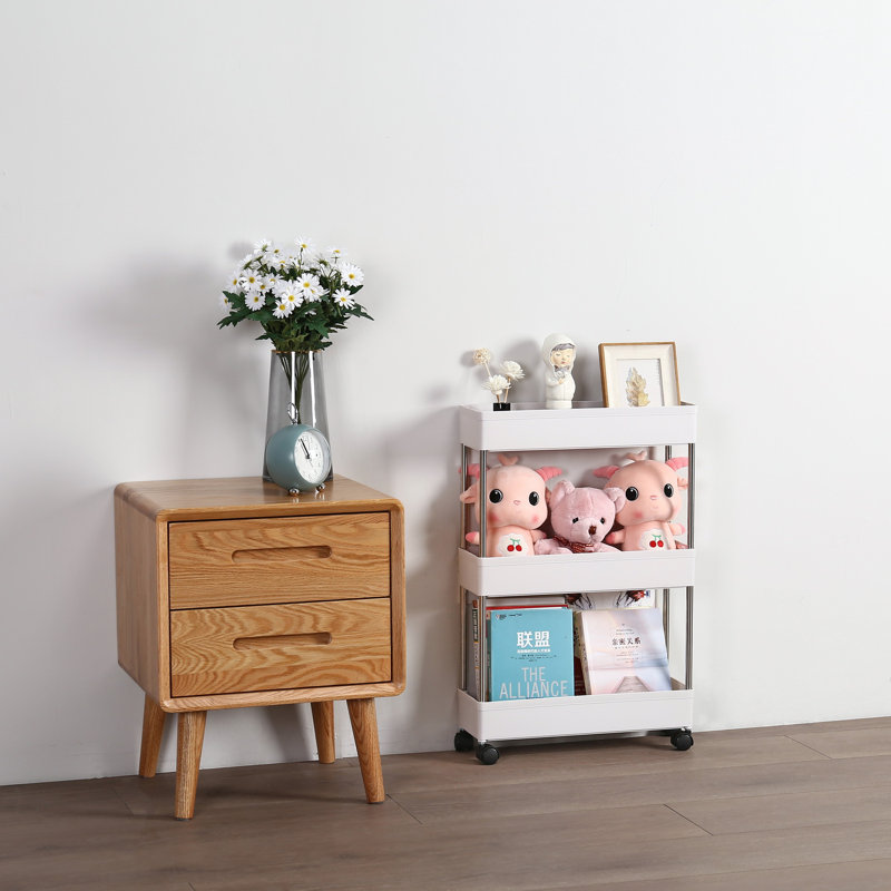 62cm H x 40.5cm W Utility Cart with Wheels