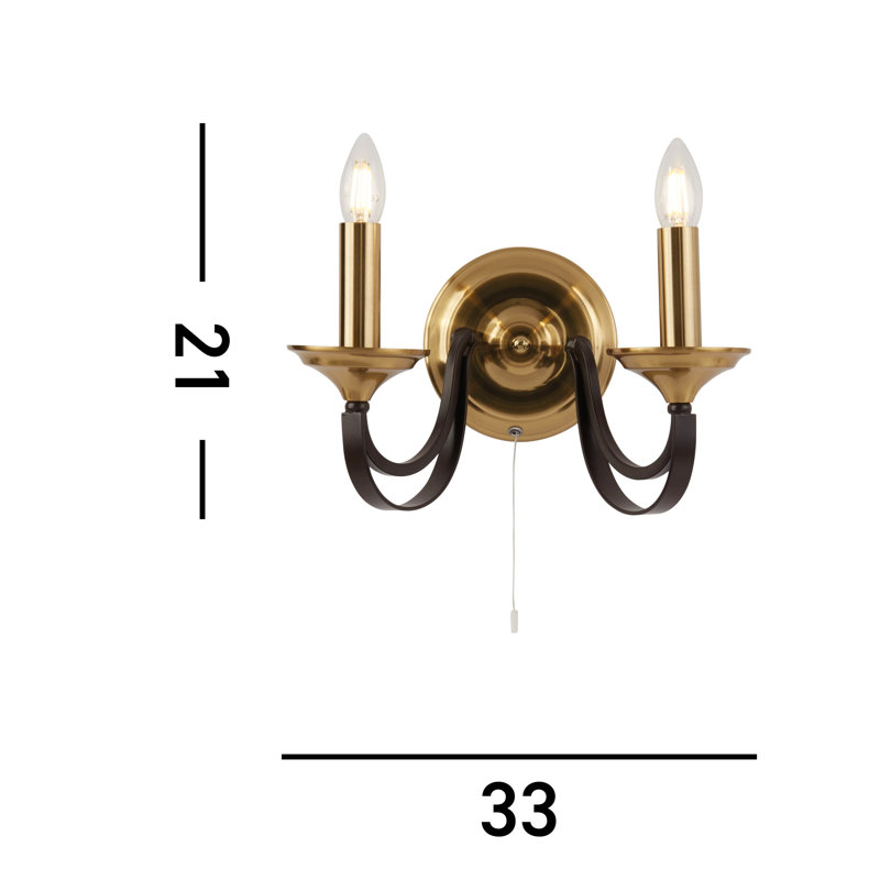 Limeuil Candle Wall Light