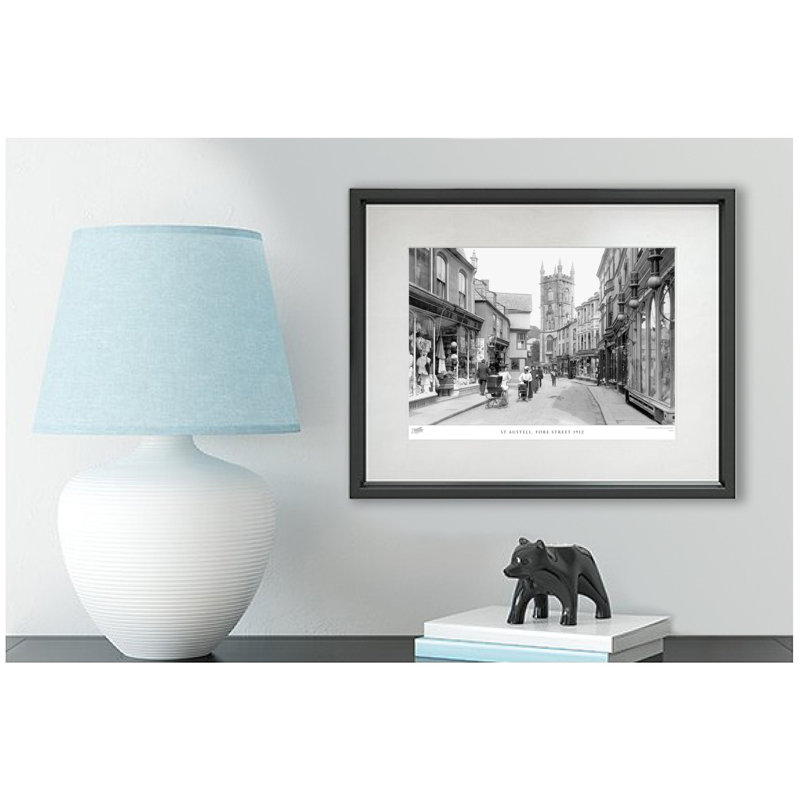 St Austell, Fore Street 1912 by Francis Frith - Single Picture Frame Print, 60cm H x 80cm W x 2.3cm D