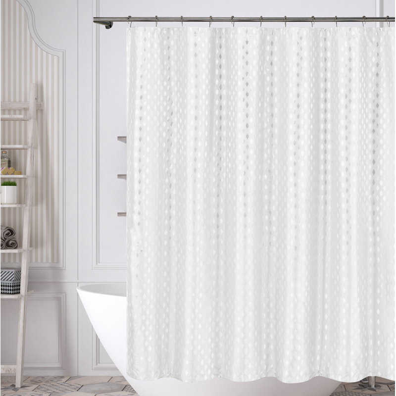 Staples Geometric Shower Curtain
