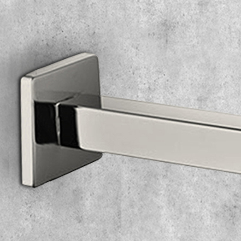 Bras de douche mural carré en laiton 9 po Topcraft, composants de douche universels pour pomme de douche à effet pluie