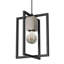 Ralph 1 - Light Black Geometric Pendant