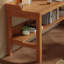 Bureau rectangulaire en bois massif brun-118231083
