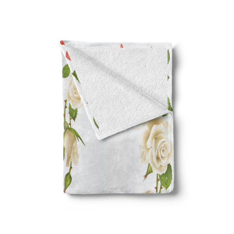 Hand Woven Throw Blanket, 50" W x 60" L