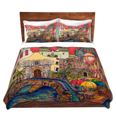 Polyester Floral Duvet Cover