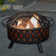 Jameira 24" H x 32" W Steel Wood Burning Outdoor Fire Pit