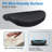 Ergonomic Office Desk Chair – PU Leather Computer Chair With Mesh Back, Adjustable Lumbar Support, Flip-Up Arms, Swivel Executive Task Chair For Home Office