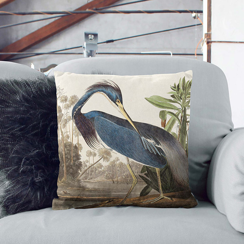 Square Throw Cushion, 40cm H x 40cm W x 15cm D