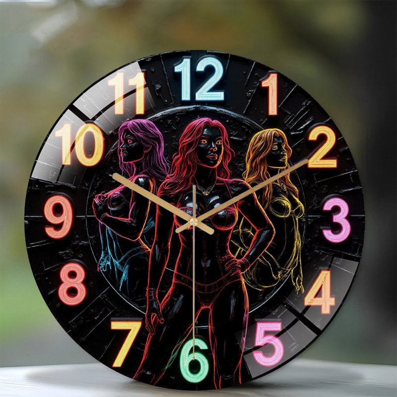 Horloge murale 12 po