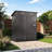 5X3 Ft, Gray Metal Outdoor Storage, Balcony, Courtyard, Galvanized Steel, Multi - Scenario Use, Simple Installation Tool Shed, Backyard, Patio, Rust Metal, Modular Design, Easy Assembly