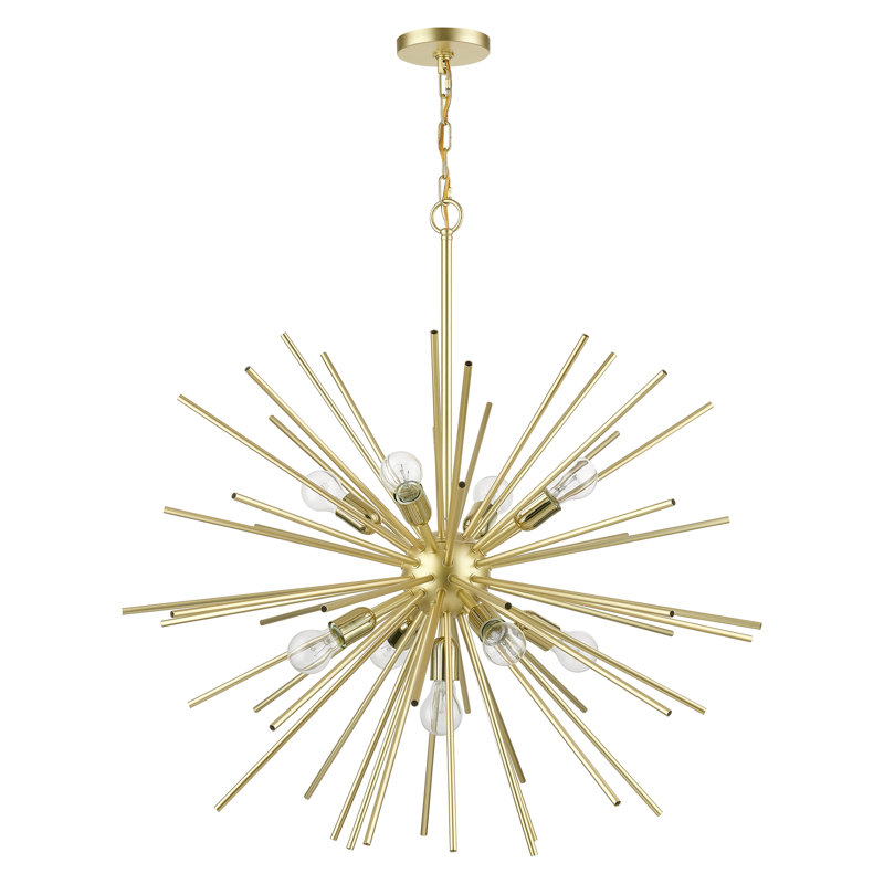 Lustre suspendu Javin Ophir, Or doux / laiton poli