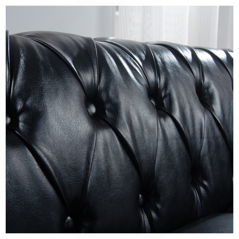 Canapé Chesterfield 84,65 po.