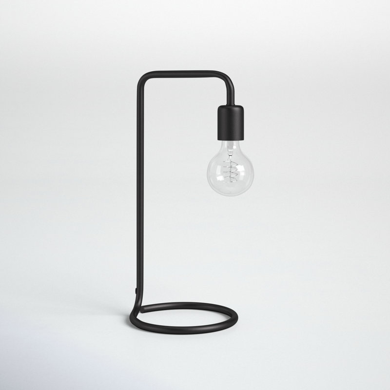 Fuse Metal Table Lamp, Matte Black