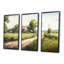 «Beautiful Barn In Spring IV», reproduction sur toile 3 pièces-803394401-803394402