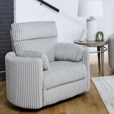 Bre 40" Wide Power Glider Standard Recliner by Wade Logan