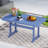 Patio Dining Table Hdpe All-weather-392552606