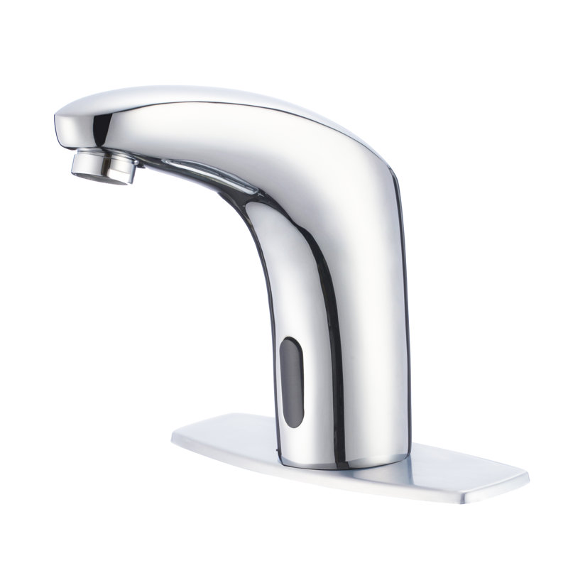 Nelson Single-Hole Bathroom Faucet, Polished Chrome