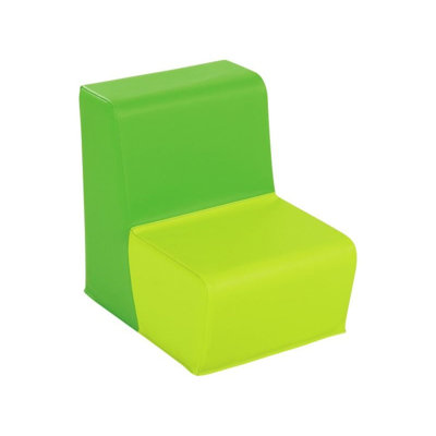 Chaise basse de base droite - Hauteur du siège: 6 po