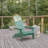 Balasi Contemporary Commercial Grade All-Weather Poly Resin Indoor/Outdoor Folding Adirondack Chair-1335100980